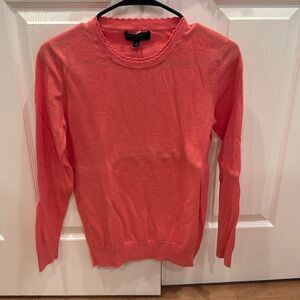 Banana Republic Crew neck salmon sweater